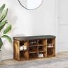 Shoe Bench Old Wood 102X32X50 Cm Glued Wood