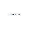 3D 1.9 2.0 2.5 3.0 4.0 TDI Car Trunk ABS Badge Emblem Rear Tailgate Fender Door Adhesive Badge For  Audi A4 A5 A6 A7 A8 Q3 Q5 Q7