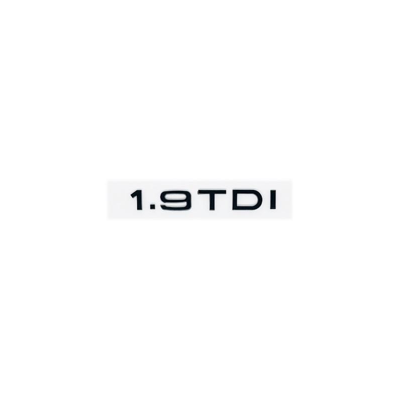 3D 1.9 2.0 2.5 3.0 4.0 TDI Car Trunk ABS Badge Emblem Rear Tailgate Fender Door Adhesive Badge For Audi A4 A5 A6 A7 A8 Q3 Q5 Q7