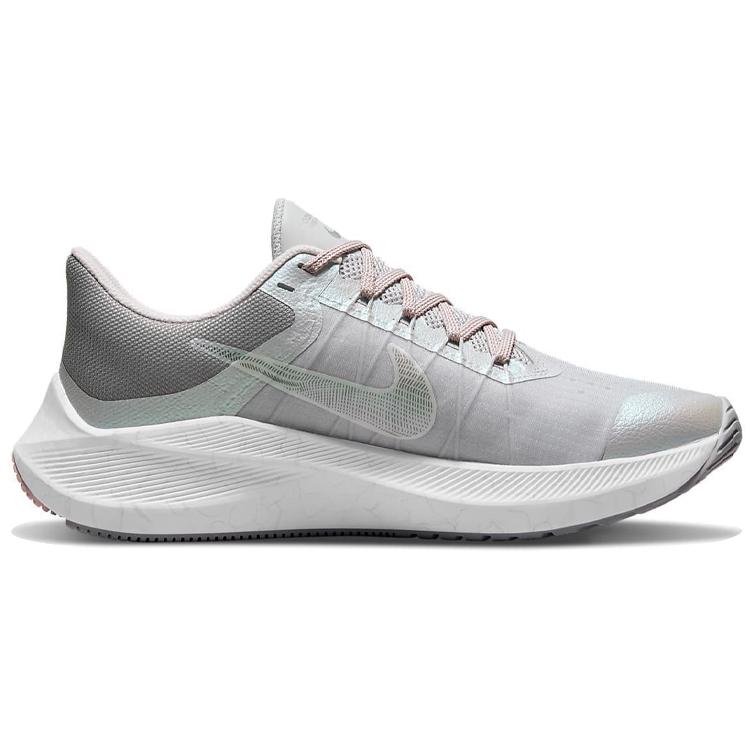 Nike Womens Winflo 8 Premium 'Grey Pale Coral' (women's Sizes) Grey / Pale Coral / Metallic Pewter / Barely Rose Running Shoes DA3056 001