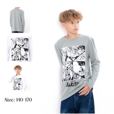 Sweatshirt (boys) – Cotton Blend, Bright Print & Comfort, School, Any Season, 6363-036-33-1-2 HC
