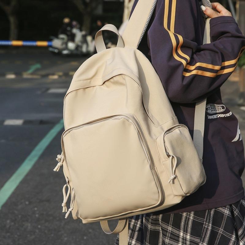 School bag Large capacity travel backpack Casual college student backpack Lightweight and simple travel backpack