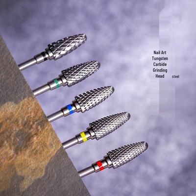 Tungsten Nail Drill Bit for Quick Gel Removal - Heat-Resistant Metal Nail Art Tool