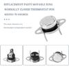 KSD201 70 Microwave Thermostat Fits GE, Thermal Fuse, Temperature Control Switch, for GE Microwave Oven Normally Closed Thermal Fuse