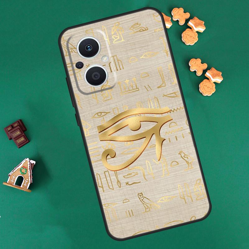 Eye of Horus Egypt Case For OPPO Reno 8 7 Lite 14 13 12 11 F 10 Pro 8T Cover For OPPO Find X8 X6 X5 X9 Pro Coque