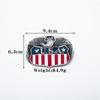 Amerikanische Flagge Adler Zinklegierung Gürtelschnalle - Herren 4.0 Westlicher Cowboy Mode
