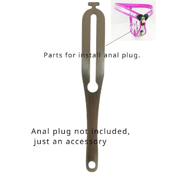 Female Chastity Belt Pants with Anal Vagina Plug Invisible Strap On Stainless Steel Gear Device BSDM Bondage SexToys for Woman