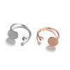 European & American Fashion Bright Open Round Ring