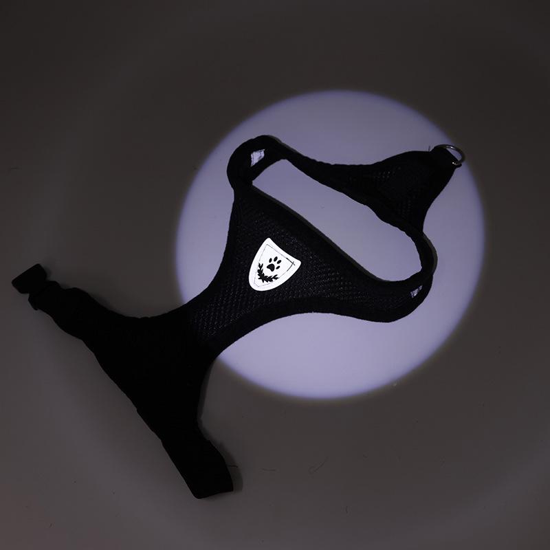 Outdoor Vest-Style Dog Walking Harness and Leash Set