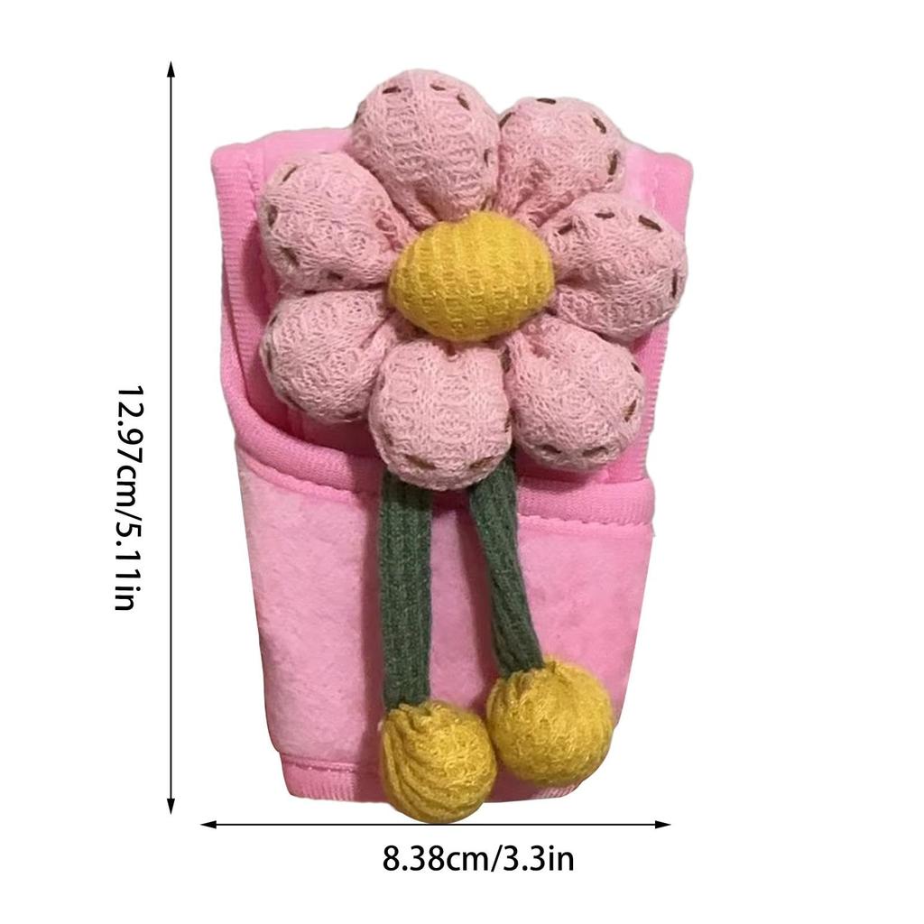 Floral Gear Shift Cover,Floral Gear Shift Knob Cover,Gear Shift Knob Cover,Car Shift Knob Cover