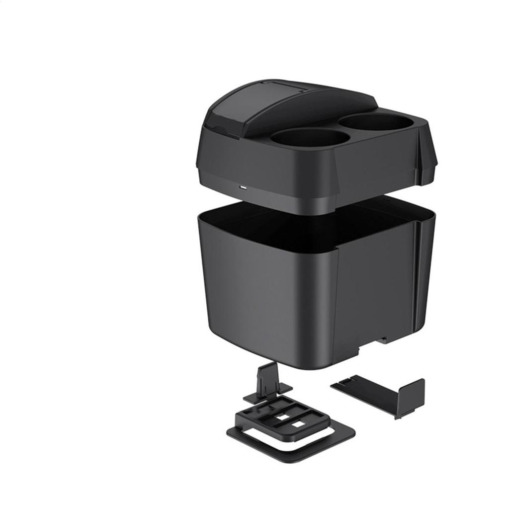 Car Console Organizer with Cup Holder, Car Cup Holder Trash , Vista Center Console
