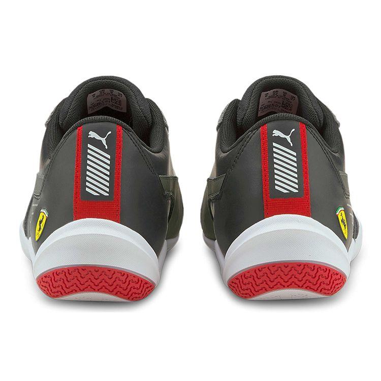 Puma Scuderia Ferrari R-Cat Machina Comfortable Synthetic Leather Lightweight Low-Top Training Running Shoes Unisex Sneakers Black White Red 306865-01
