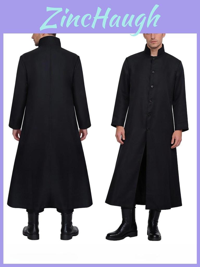 Disfraz Cosplay de Neo de Matrix con Tejido de Poliéster para Halloween Role Play