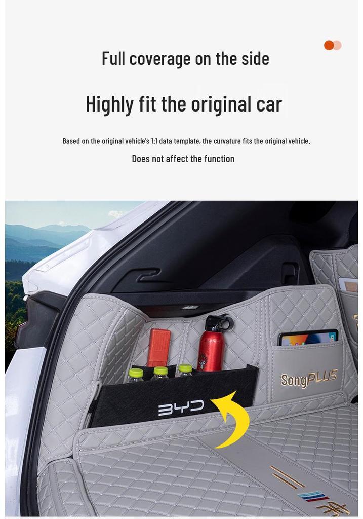 BYD Song Plus DM-i 2025 Full Coverage Trunk Mat