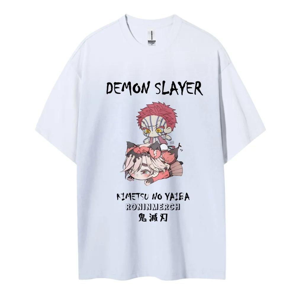 Dämonentöter Aufdruck Kurzarm Lässig Sommerkleidung Herren Bequeme Kleidung Herrenbekleidung Kurzarm Halbarm Oberteil