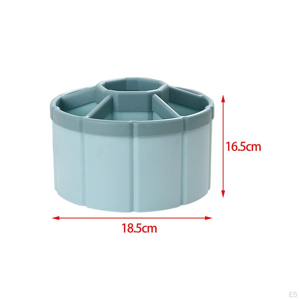 Degree Rotatable Pencil Cup Desk Pen Holder Boys Girls Large Capacity Desktop Stationery