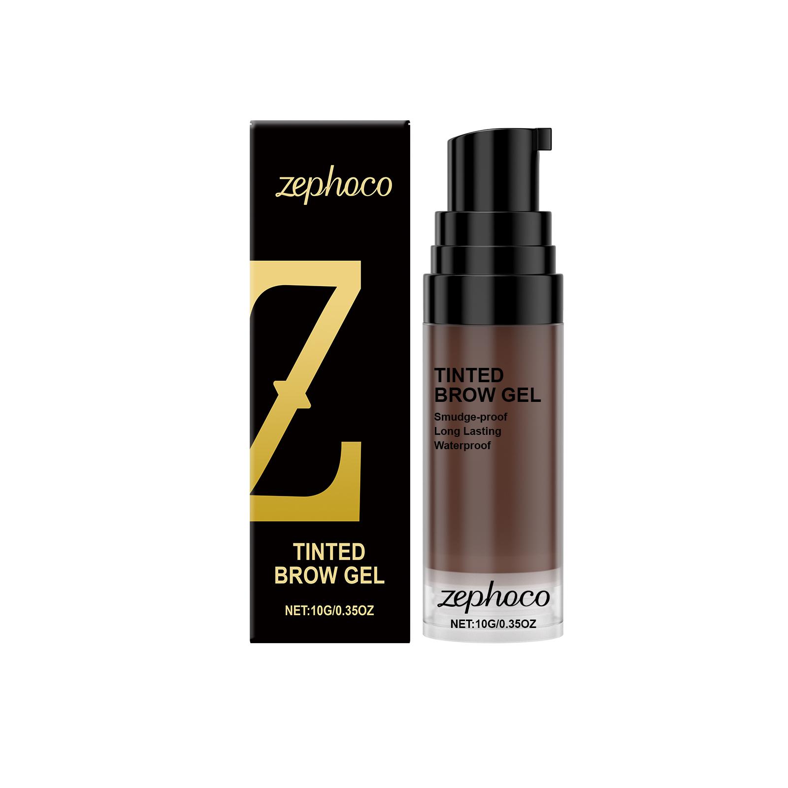 Zephoco Gekleurde Wenkbrauwgel Blijvend Waterdicht Zweetbestendig Mat Natuurlijke Wenkbrauwverf Wenkbrauwkleur Versterkers Wenkbrauwcrème Cosmetica