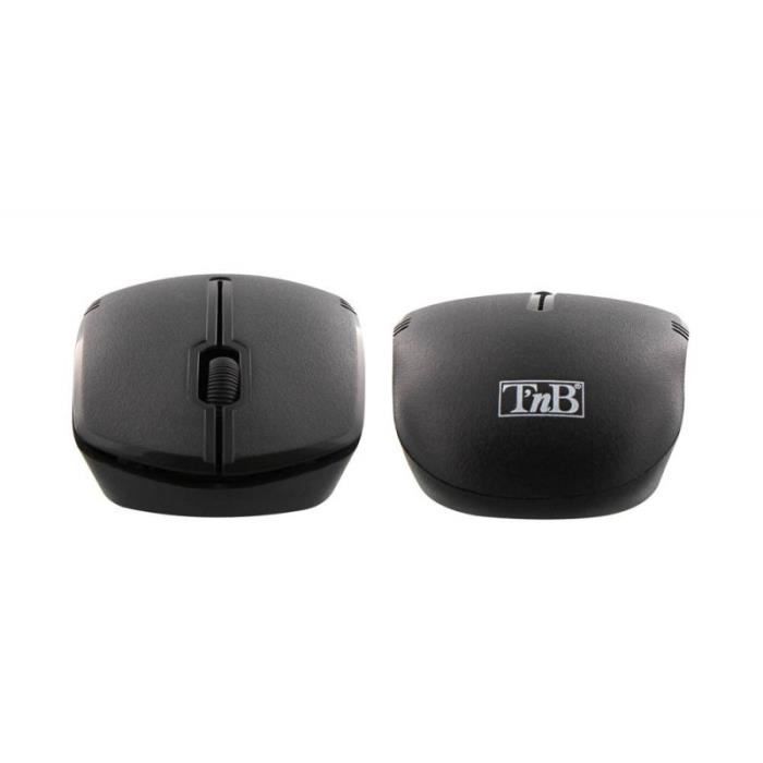 Clavier sans fil - T'nB - KBSCFIRSTES - Mécanique - QWERTY - Noir - Souris incluse