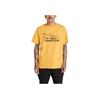 Timberland Letter Pattern Printed Casual Round Neck Short Sleeve T-Shirt Unisex Tops Stone-Yellow A27YF-723