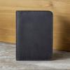 Retro Handmade Crazy Horse Cards Cases Top-Grain Leather ID Credit Card Holder Ultra Thin Wallet Mens Portability Card Bag