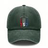 [Patriotic Baseball Cap] 250Th Anniversary Jet Formation Print Polyester Adjustable Hat Lightweight Curved Brim Casual Outdoor Sports - Dad Hat,