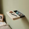 3D Printed Hidden Compartment Wall Shelf Plastic Display Rack with Drawer  Living Room