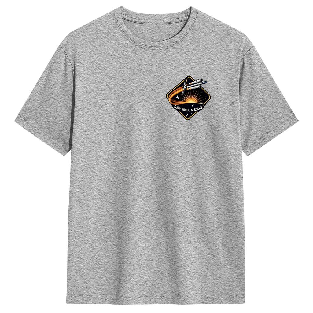 Project Hail Mary Mission Patch Ringer T Shirt Summer Funny TShirts Cotton Trending Tshirt For Unisexs Pattern Clothing
