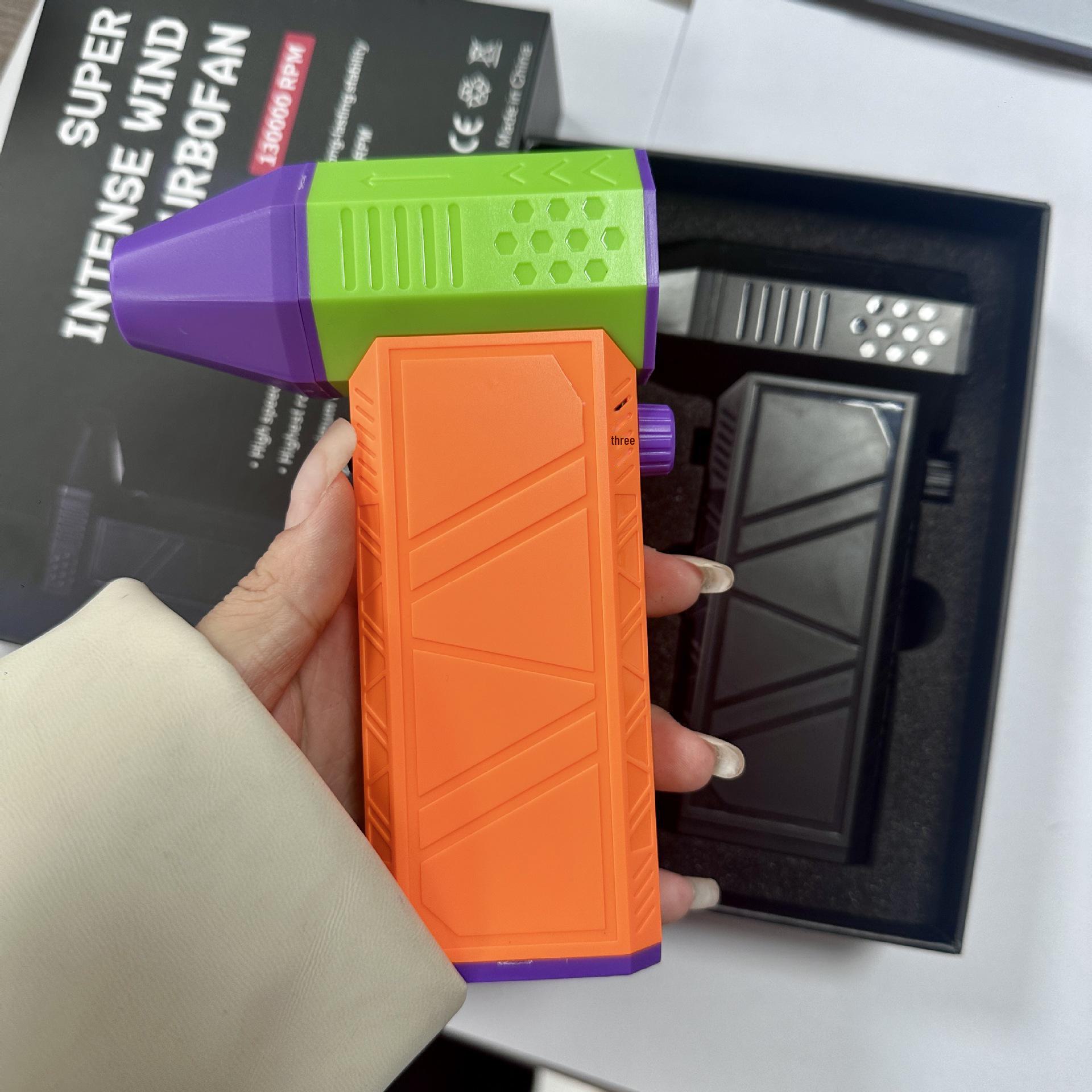 

Высокоскоростной ручной вентилятор X6 Fengxia Turbo – 130 000 об/мин, бесщеточная конструкция для удаления пыли из автомобиля 130,000 RPM