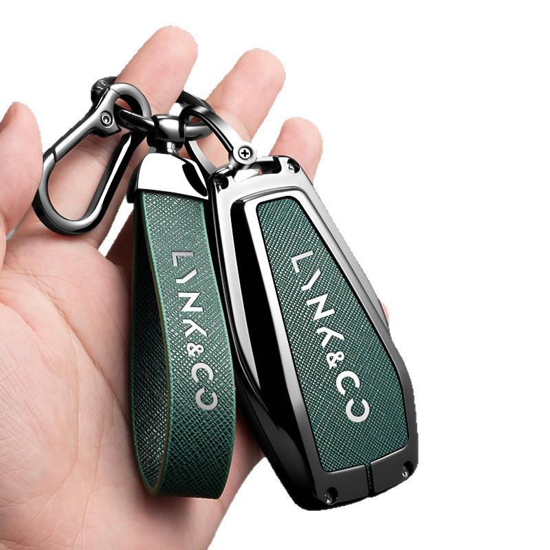 Ochranný kryt na klíč Lynk & Co 03: Vysoce kvalitní kreativní pánská skořepina a přezka (Model 2024)