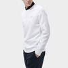 FILA Solid Color Crew Neck Casual Pullover Sweatshirt Men sweatshirt White F11M317204F-WT