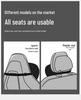 Car Headrest for Mercedes, BMW, AITO, Tesla - Pillow & Lumbar Support for Cervical Spine Comfort