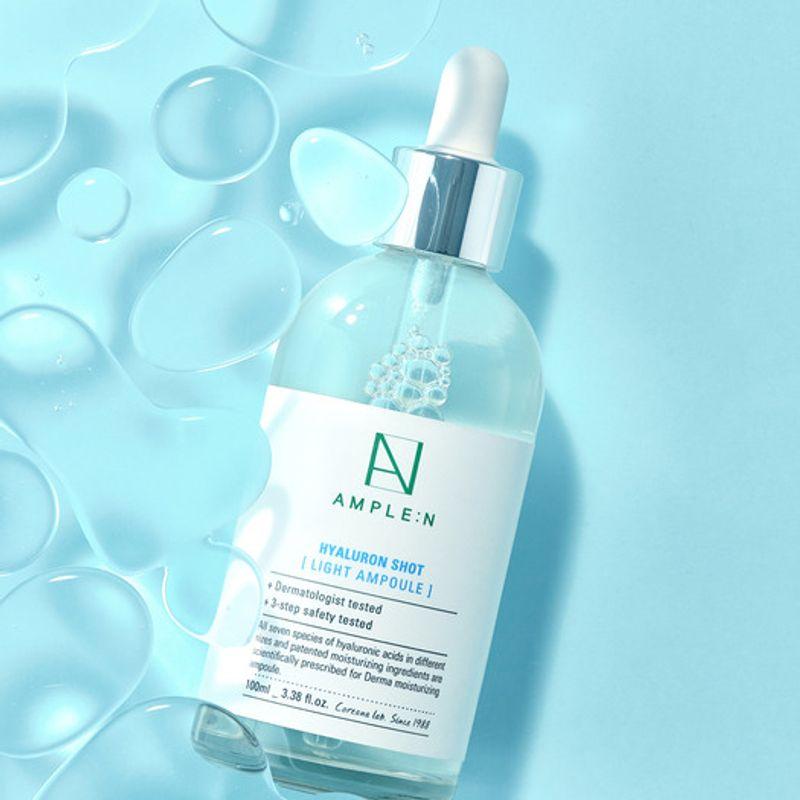 Hyaluronic Shot Light Ampoule 100ml + Blemish Shot Cream 15ml