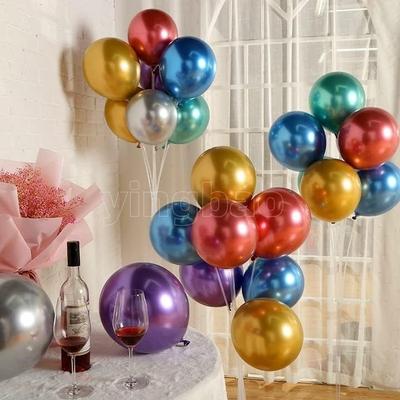 20/50pcs 5-12inch Chrome Metallic Helium Balloon for Birthday Party Arch Decoration Wedding Birthday Baby Shower Christmas Party