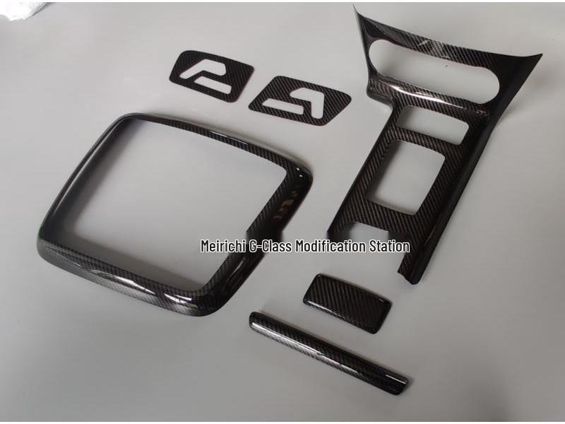 Mercedes-Benz G-Class W463 Carbon Fiber Center Console Patch for G500/G63/G55/G350d