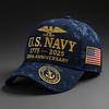 3D Embroidery Baseball Cap for Camping Fishing Training Tactical Navy Military Unisex Men Women Outdoor Adjustable Hat