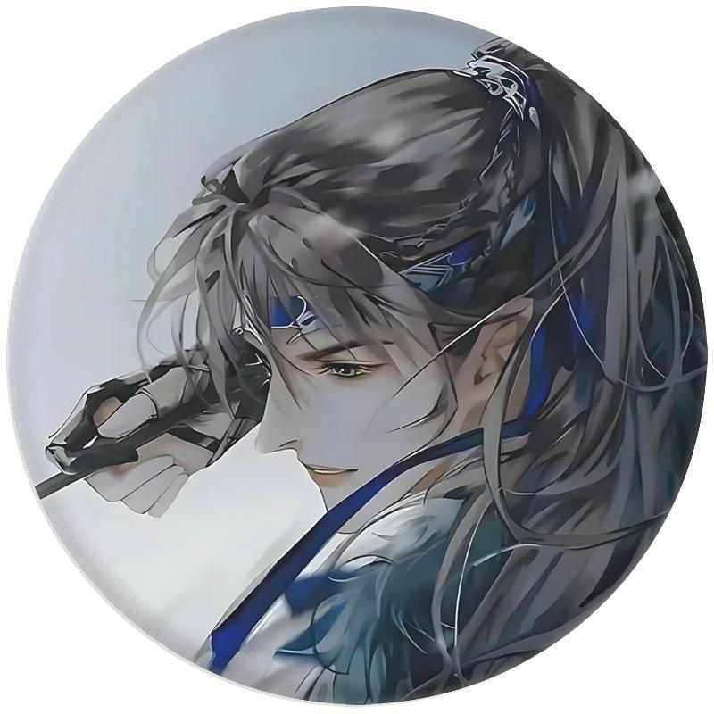 Jiang Jin Jiu Season 4 Anime Tinplate Badge - 2D Millet Pin Gift