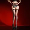 Sexy Women'S Stockings With Garter Belt Rose Lace Ultra-Thin 3D Oil Shiny Glossy Sockings Aurora Seductive Pantyhose