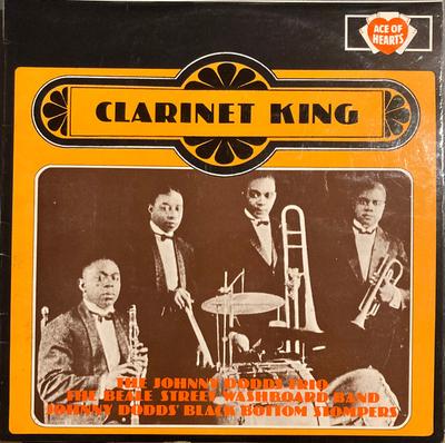 LP Schallplatte JOHNNY DODDS - Clarinet King AH169 Ace Of Hearts 1968 UK Jazz Gebraucht