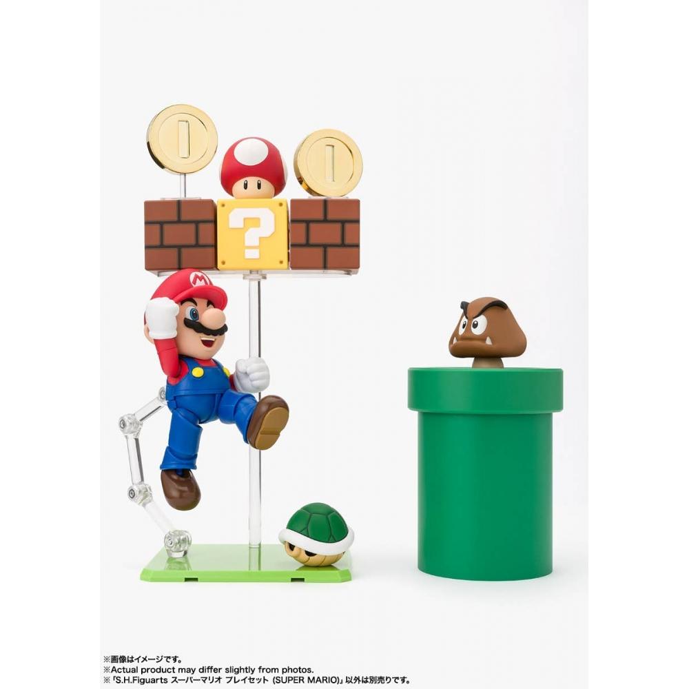 Super Mario Brothers S.h.figuarts Super Mario Brothers Playset  Super Mario 