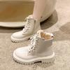 British Martin boots women's 2025 autumn and winter new retro thick-soled velvet fashion versatile popular women's boots