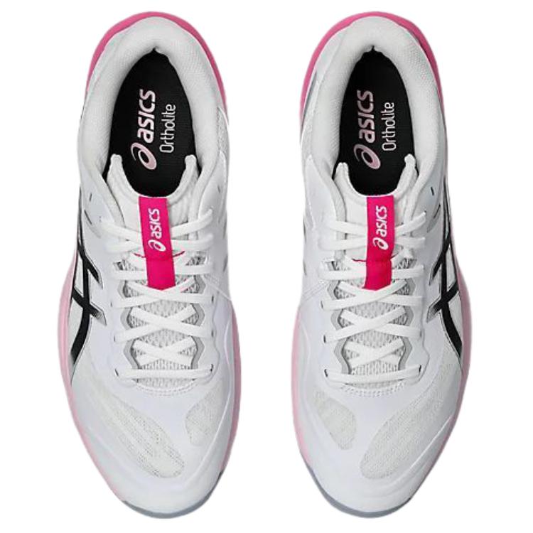Asics V-Swift FF 5 Comfortable Fit Breathable Rebound Low-Top Tennis Shoes Unisex sneaker White Black 1053A082-100