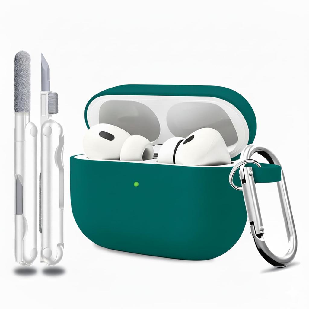 Für AirPods Pro 3. Generation Hülle Neue Weiche Silikonhülle für AirPods Pro 3 Schutzhülle mit Reinigungsset für AirPods Pro 3
