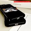 2DFlat Cute Cat Peeking with Heart All inclusive film hard iPhone case, compatible with iPhone 18 Pro Max 17 16 15 14 13 12 11