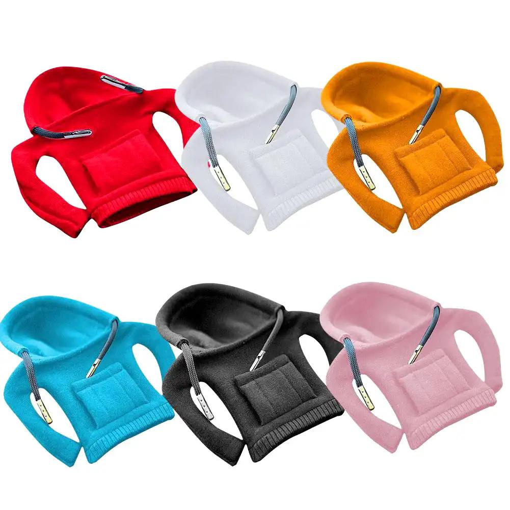 2024 Gear Shift Hoodie Cover Shift Cover Gear Handle Decoration Fits Manual Automatic Hoodie Covers Shift Lever Interior Decor