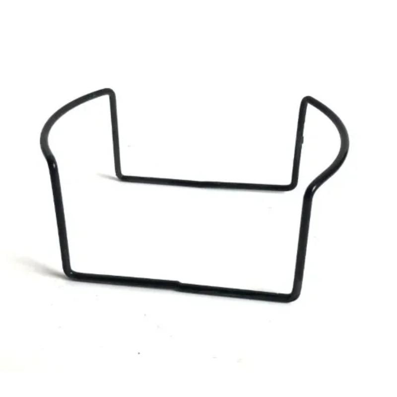 Untersetzer Eisenständer Schwarz Tassenmatte Rahmen S Dekorationen für Zuhause DIY Geschirrdekoration Langlebiger Tee Kaffee Tasse Getränkehalter