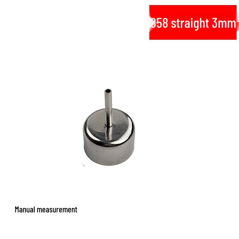 Multi-Model Hot Air Gun Nozzle Set - Straight, Angled, Bent for 850/858 Desoldering Stations