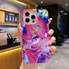 Zenless Zone Zero Aria Jelly Double layer Pink Mobile Phone Case for iPhone 17 16 15 14 13 12 11 Air Pro Max Plus Protective
