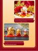 Solar-Powered Waving Lucky Cat Ornament for New Year and Car Dashboard