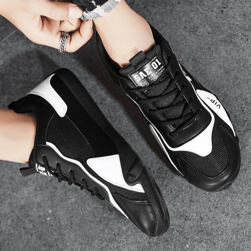 Fashion Shoes for Men's Casual Leather Shoes Trend Versatile Casual Sports Board Shoes Mens Fashion Luxury Men Sneaker Zapatos De Hombre