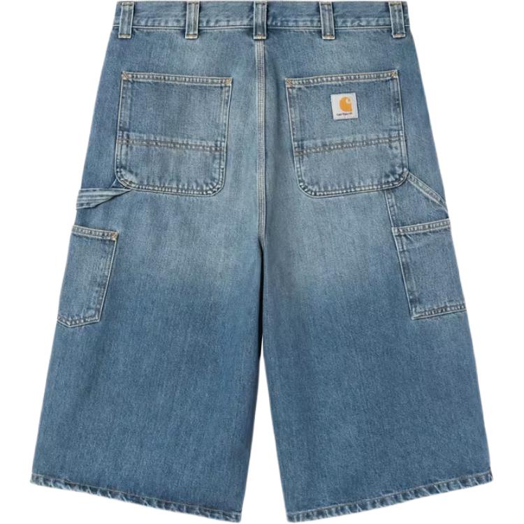 Carhartt WIP SS26 OG Double Knee Long Denim Shorts Unisex Shorts I037493-01-EX